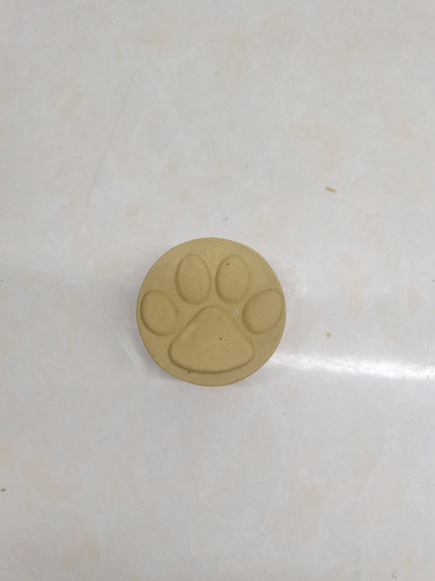 [Earlybird Price] 2 Dog Paw Print Porcelain Toilet Bolt Covers